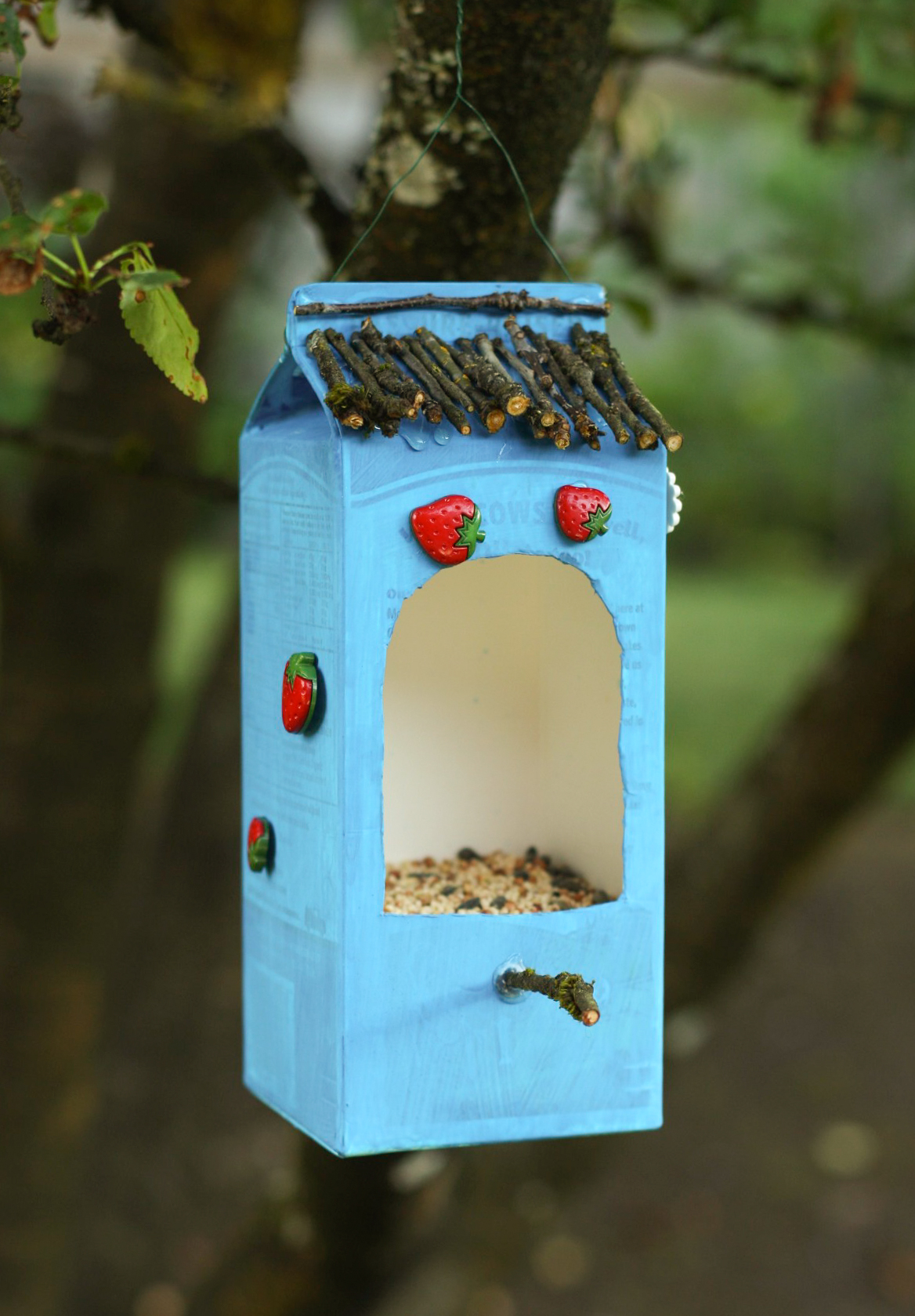 September's Discovery Activity: Up-cycled Birdhouses!