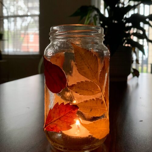 November's Discovery Activity: Fall Leaf Lanterns