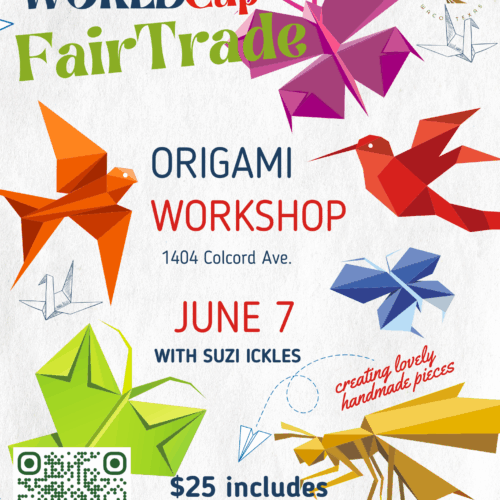 Fair Trade Workshop: Origami June 7