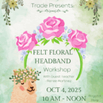 Fair Trade Workshop: Floral Felt Headpiece