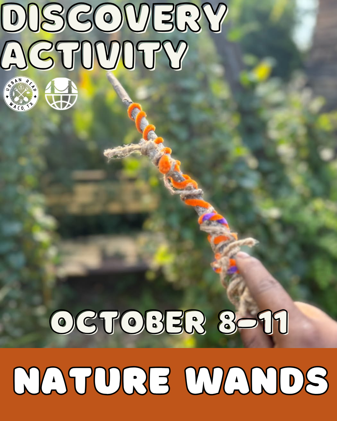 October's Discovery Activity: Nature Wands