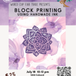 Fair Trade Workshop: Mindful Mending   Sept 5 10-12