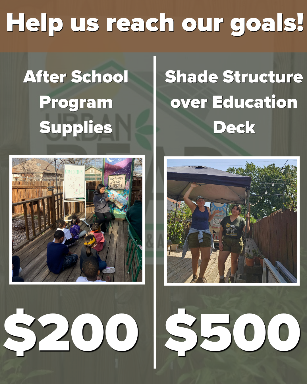 Urban REAP Fall Fundraiser